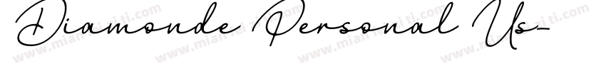 Diamonde Personal Us字体转换
